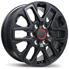 Charger l'image dans la galerie, R262-1875-83BT+60F951 - Replica R262 18X7.5 6X139.7 60mm Satin Black - Krypton Replica Wheels Canada