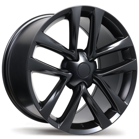 R264B-1905-12BT+45C641 - Replika R264B 19X10.5 5X120 ET 45mm Satin Black - Replika Wheels Canada