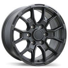 Charger l'image dans la galerie, R269-1785-83MM+30C931 - Replica R269 17X8.5 6X139.7 30mm Matte Gunmetal - Krypton Replica Wheels Canada