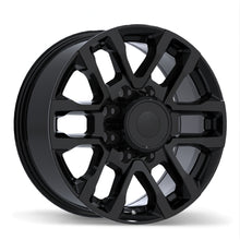 Charger l'image dans la galerie, R273-1880-70BN+40D250 - Replika R273 18X8 8X170 ET 40mm Gloss Black - Replika Wheels Canada