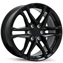 Load image into Gallery viewer, R275-1985-91BN+37C745 - Replika R275 19X8.5 6X132 ET 37mm Gloss Black - Replika Wheels Canada