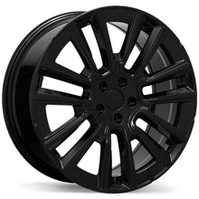 Charger l'image dans la galerie, R280-2090-31BN+40C634 - Replika R280 20X9.0 5X108 ET 40mm Gloss Black - Replika Wheels Canada