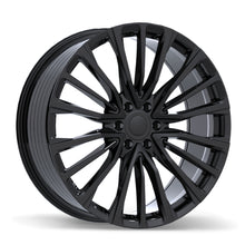 Charger l'image dans la galerie, R281-2495-36BN+44C871 - Replika R281 24X9.5 6X135 ET 44mm Gloss Black - Replika Wheels Canada