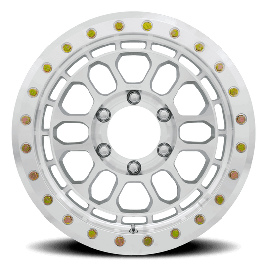 R35790355036BL - Reika R35 Rambler Beadlock 17X9 5X127 -35mm Machined - Reika Wheels Canada