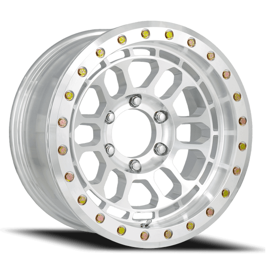 R35790123636BL - Reika R35 Rambler Beadlock 17X9 6X135 -12mm Machined - Reika Wheels Canada