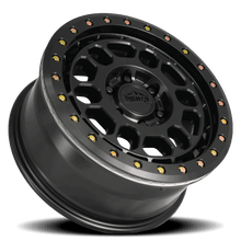 Load image into Gallery viewer, R35780306303BL - Reika R35 Rambler Beadlock 17X8 6X130 30mm Satin Black With Black E-Coated Ring - Reika Wheels Canada