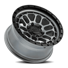Load image into Gallery viewer, R35790126551F - Reika R35 Rambler 17X9 6X139.7 -12mm Gloss Graphite Gray Gloss Black Ring - Reika Wheels Canada