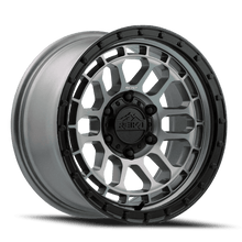 Charger l'image dans la galerie, R35785003651F - Reika R35 Rambler 17X8.5 6X135 0mm Gloss Graphite Gray Gloss Black Ring - Reika Wheels Canada