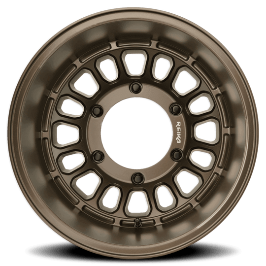 R35780892517 - Reika R35V Rambler 3500 17X8 6X205 89mm Bronze - Reika Wheels Canada