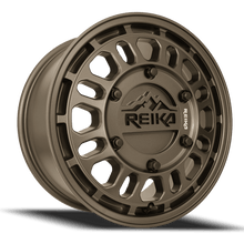 Charger l'image dans la galerie, R35V7817-SET - Reika R35V Rambler 3500 17X8 6X205 0mm Satin Bronze - Reika Wheels Canada