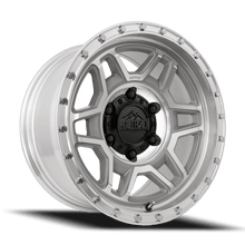 Load image into Gallery viewer, R40790125036F - Reika R40 Trooper 17X9 5X127 -12mm Machined Clear - Reika Wheels Canada