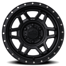 Charger l'image dans la galerie, R40785006503F - Reika R40 Trooper 17X8.5 6X139.7 0mm Satin Black - Reika Wheels Canada