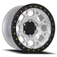 Charger l'image dans la galerie, R45790126555BL - Reika R45B Marauder Forged Beadlock 17X9 6X139.7 -12mm Machined with a Black E Coated Ring - Reika Wheels Canada