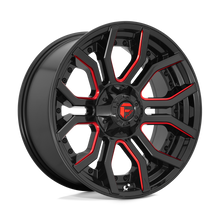 Load image into Gallery viewer, D71224201747 - Fuel Off-Road D712 Rage 24X12 8X170 -44 mm Gloss Black Red Tinted Clear - Fuel Off-Road Wheels Canada