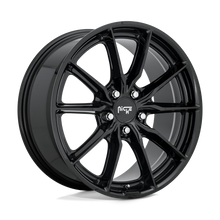 Load image into Gallery viewer, M240188043+42 - Niche M240 Rainier 18X8 5X112  42mm Gloss Black - Niche Wheels Canada