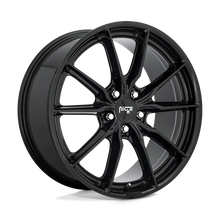 Load image into Gallery viewer, M2401985F8+42 - Niche M240 Rainier 19X8.5 5X112  42mm Gloss Black - Niche Wheels Canada