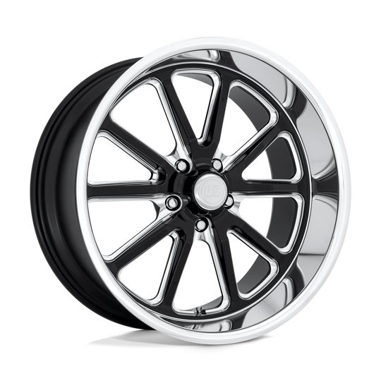 U11720807345 - US Mag U117 Rambler 20X8 5X127  1mm Gloss Black Milled - US Mag Wheels Canada