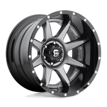 Load image into Gallery viewer, D23820008347 - Fuel Off-Road D238 Rampage 20X10 6X139.7 -19 mm Matte Gun Metal Black Lip - Fuel Off-Road Wheels Canada