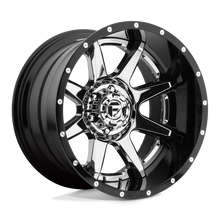 Load image into Gallery viewer, D24720001847 - Fuel Off-Road D247 Rampage 20X10 8X180 -19 mm Chrome Plated Gloss Black Lip - Fuel Off-Road Wheels Canada