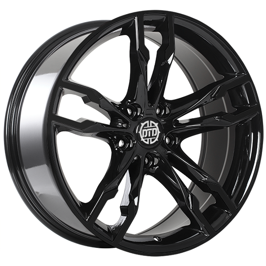 RBW1851266B - DTD Alloy Wheel Replica 18X8.5 5X112 ET 35mm Black - DTD Wheels Canada