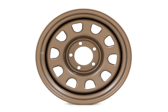 RC51-5165B - Rough Country Steel Wheel 15X10 5X114.3 -39mm Bronze - Rough Country Wheels Canada