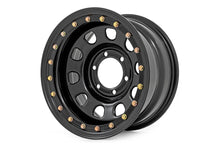 Charger l'image dans la galerie, RC51-7655SL - Rough Country Steel Wheel 17X9 6X139.7 -12mm Black - Rough Country Wheels Canada