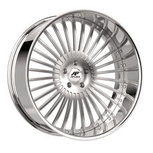 Load image into Gallery viewer, REA2894BL86R18BCX - Amani R.E.A.L. 28X9 Blank 18mm Brush Center Chrome Lip - Amani Wheels Canada