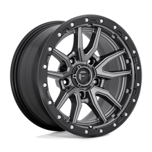 Charger l'image dans la galerie, D68017907545 - Fuel Off-Road D680 Rebel 17X9 5X127 -12 mm Matte Gun Metal Black Bead Ring - Fuel Off-Road Wheels Canada