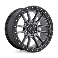 Charger l'image dans la galerie, D68020908957 - Fuel Off-Road D680 Rebel 20X9 6X135 20mm Matte Gun Metal Black Bead Ring - Fuel Off-Road Wheels Canada