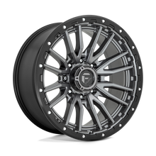 Charger l'image dans la galerie, D68022008247 - Fuel Off-Road D680 Rebel 22X10 8X165.1 -18 mm Matte Gun Metal Black Bead Ring - Fuel Off-Road Wheels Canada
