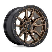 Charger l'image dans la galerie, D68117906545 - Fuel Off-Road D681 Rebel 17X9 5X114.3 -12 mm Matte Bronze Black Bead Ring - Fuel Off-Road Wheels Canada