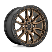 Load image into Gallery viewer, D68118909457 - Fuel Off-Road D681 Rebel 18X9 6X120 20mm Matte Bronze Black Bead Ring - Fuel Off-Road Wheels Canada
