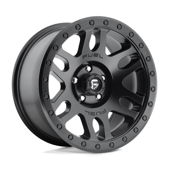 D58420908950 - Fuel Off-Road D584 Recoil 20X9 6X135 1mm Matte Black - Fuel Off-Road Wheels Canada