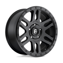 Load image into Gallery viewer, D58420908557 - Fuel Off-Road D584 Recoil 20X9 5X139.7 20mm Matte Black - Fuel Off-Road Wheels Canada