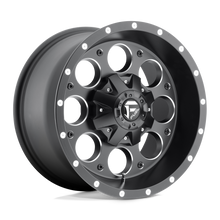 Charger l'image dans la galerie, D52517909845 - Fuel Off-Road D525 Revolver 17X9 6X139.7 / 6X135 -12mm Matte Black Milled - Fuel Off-Road Wheels Canada