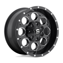 Load image into Gallery viewer, D52516803655 - Fuel Off-Road D525 Revolver 16X8 BLANK ET 25mm Matte Black Milled - Fuel Off-Road Wheels Canada