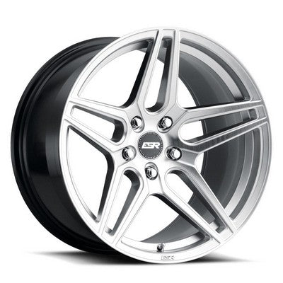 89552022 RF15HS - ESR RF15 18X9.5 5X120 22mm Hyper Silver - ESR Wheels Canada