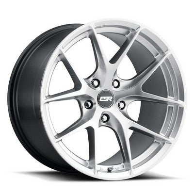 80552022 RF2HS - ESR RF2 18X10.5 5X120 22mm Hyper Silver - ESR Wheels Canada