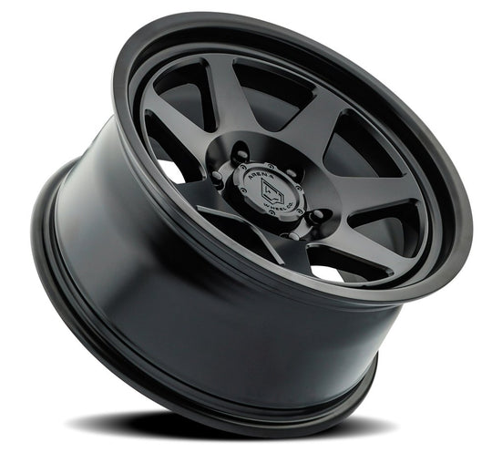 A104178589P00001 - Arena Ridge 17X8.5 6X135 0mm Satin Black - Arena Wheels Canada
