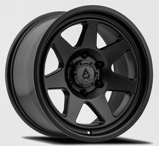 A104209075P00001 - Arena Ridge 20X9 5X127 0mm Satin Black - Arena Wheels Canada