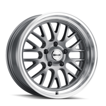 Charger l'image dans la galerie, 607-2865G - Ridler 607 20X8.5 5X114.3 /  ET 0mm Gloss Grey Machined - Ridler Wheels Canada
