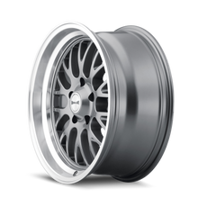 Charger l'image dans la galerie, 607-2173G - Ridler 607 20X10 5X127 /  ET 0mm Gloss Grey Machined - Ridler Wheels Canada