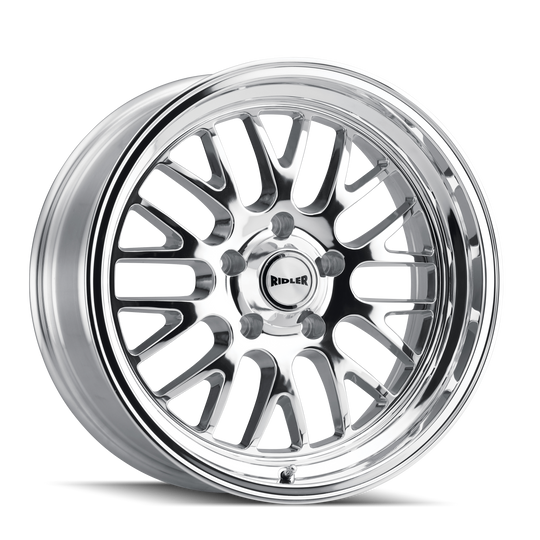 607-8865P - Ridler 607 18X8 5X114.3 /  ET 0mm Polished - Ridler Wheels Canada