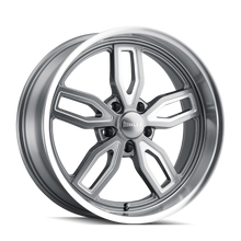 Load image into Gallery viewer, 608-8873G - Ridler 608 18X8 5X127 /  ET 0mm Gloss Grey Milled - Ridler Wheels Canada