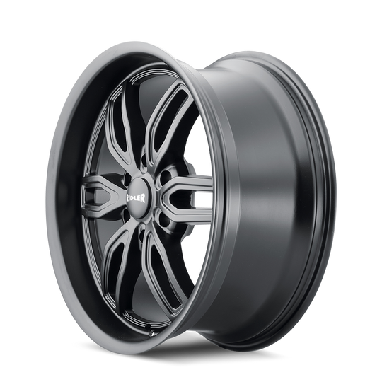 609-2983MB18 - Ridler 609 20X9 6X139.7 /  ET 18mm Matte Black - Ridler Wheels Canada