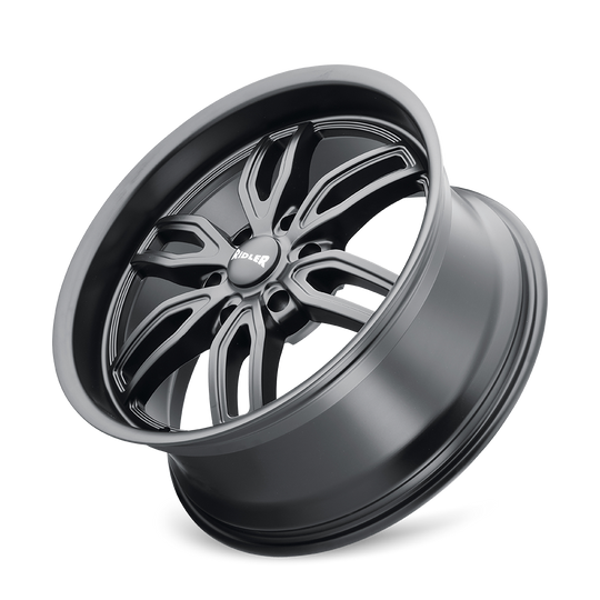 609-2983MB18 - Ridler 609 20X9 6X139.7 /  ET 18mm Matte Black - Ridler Wheels Canada