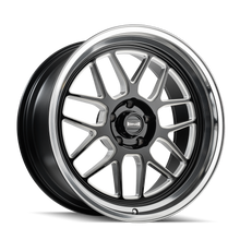 Charger l'image dans la galerie, 611-7765GBMD - Ridler 611 17X7 5X114.3 /  ET 0mm Gloss Black and Milled with Diamond Cut Lip - Ridler Wheels Canada