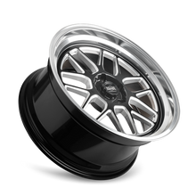 Load image into Gallery viewer, 611-8965GBMD - Ridler 611 18X9.5 5X114.3 /  ET 0mm Gloss Black and Milled with Diamond Cut Lip - Ridler Wheels Canada