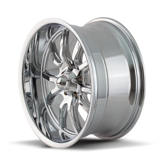 650-8861C - Ridler 650 18X8 5X120.65 /  ET 0mm Chrome - Ridler Wheels Canada
