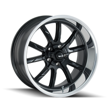 Load image into Gallery viewer, 650-5773MB - Ridler 650 15X7 5X127 /  ET 0mm Matte Black Polished - Ridler Wheels Canada